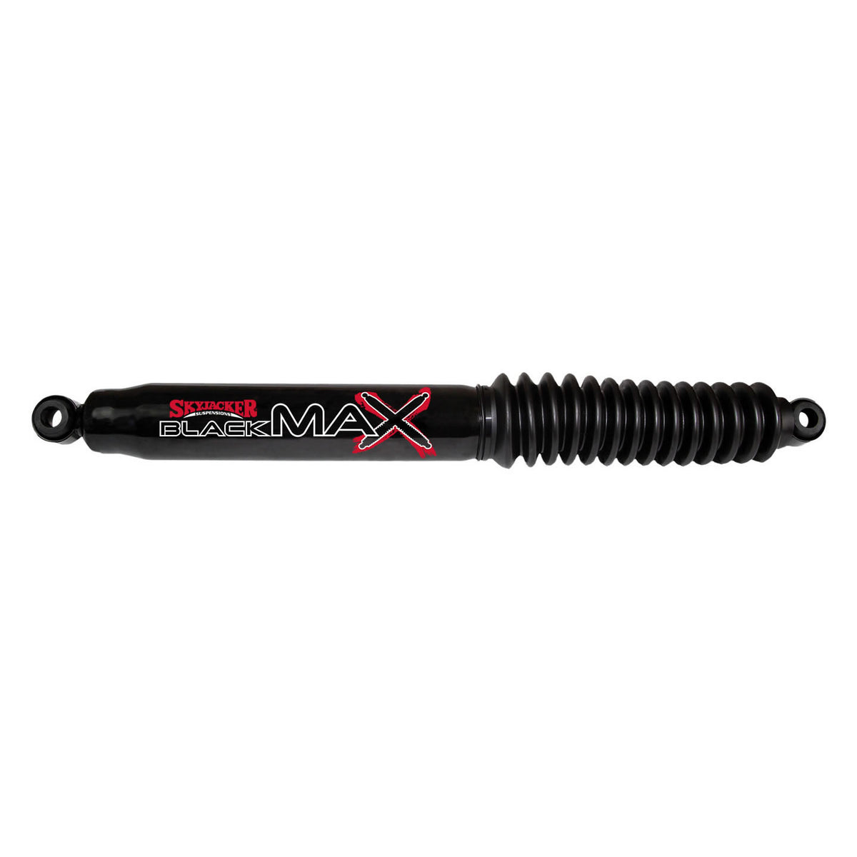 Black MAX Shock Absorber w/Black Boot 24.84 Inch Extended 14.82 Inch Collapsed 99-04 Grand Cherokee Skyjacker
