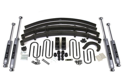 6 Inch Lift Kit Chevy/GMC 3/4 Ton Truck/Suburban 73-76 4WD Leaf Springs BDS Suspension