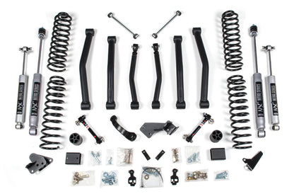4.5 Inch Lift Kit Jeep Wrangler JK 07-11 4-Door Sway Bar Disconnects BDS Suspension
