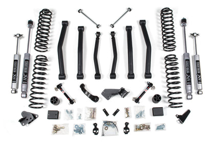 4.5 Inch Lift Kit Jeep Wrangler JK 07-11 4-Door Sway Bar Disconnects BDS Suspension