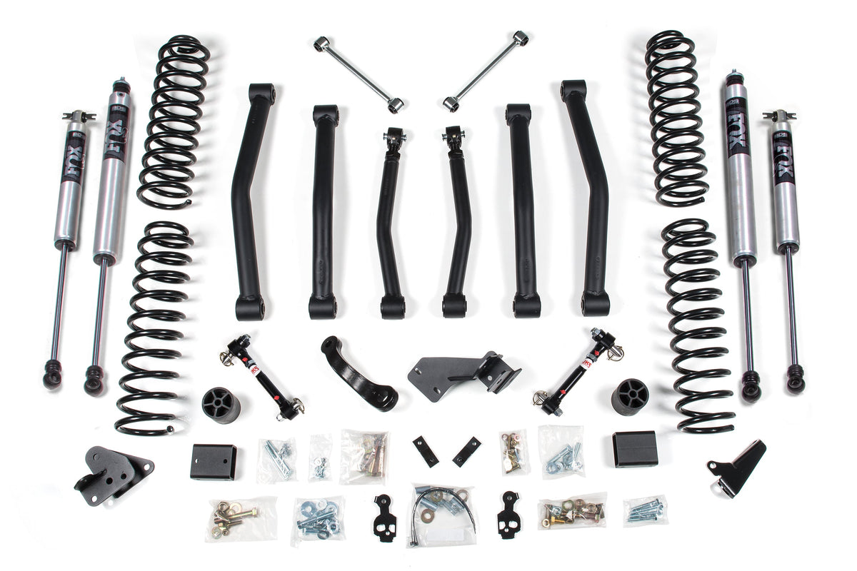 4.5 Inch Lift Kit Jeep Wrangler JK 07-11 4-Door Fixed Sway Bar Link BDS Suspension