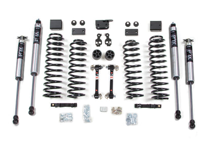 3 Inch Lift Kit Jeep Wrangler JK 07-11 2-Door Fixed Link Sway Bar BDS Suspension