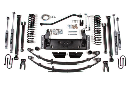 4.5 Inch Lift Kit Long Arm Jeep Cherokee XJ 84-01 Dana 35 BDS Suspension