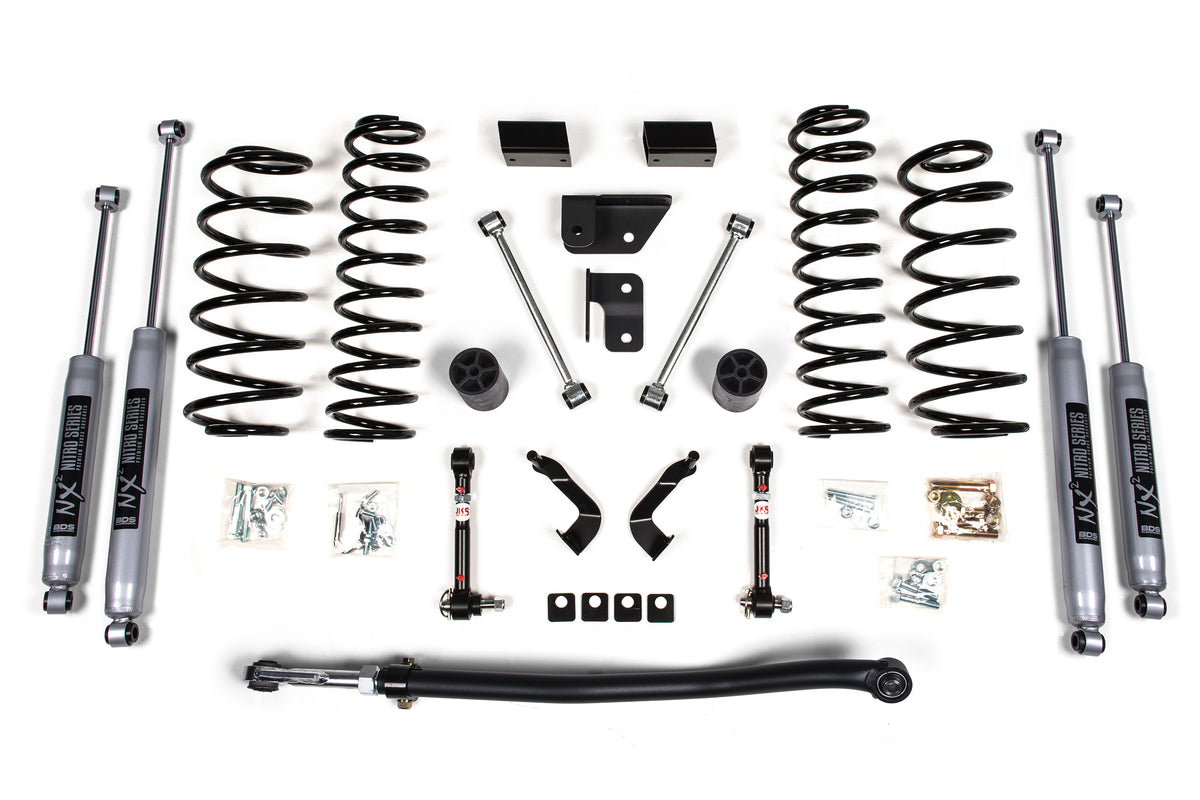 3 Inch Lift Kit Jeep Wrangler JL 18-24 4-Door BDS Suspension