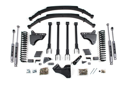 8 Inch Lift Kit 4-Link Conversion Ford F250/F350 Super Duty 11-16 4WD Diesel BDS Suspension