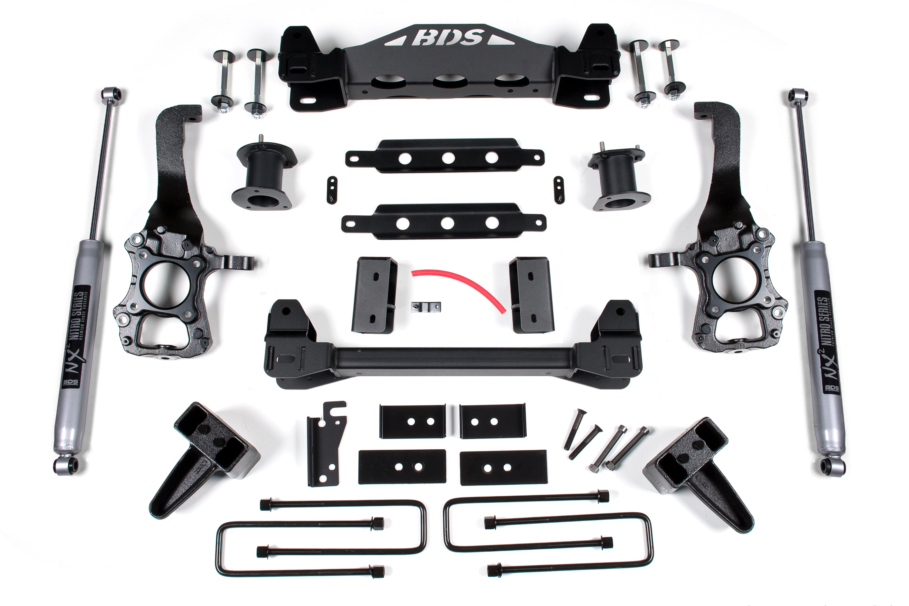 6 Inch Lift Kit Ford F150 2014 2WD 5 Inch Block Kit BDS Suspension