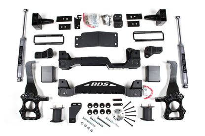 6 Inch Lift Kit Ford F150 15-20 4WD 5 Inch Block kit BDS Suspension