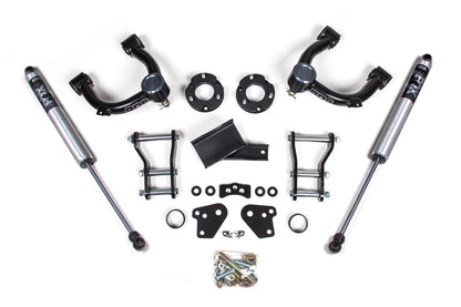 3.5 Inch Lift Kit Ford Ranger 19-23 4WD Cast Aluminum Knuckle BDS Suspension