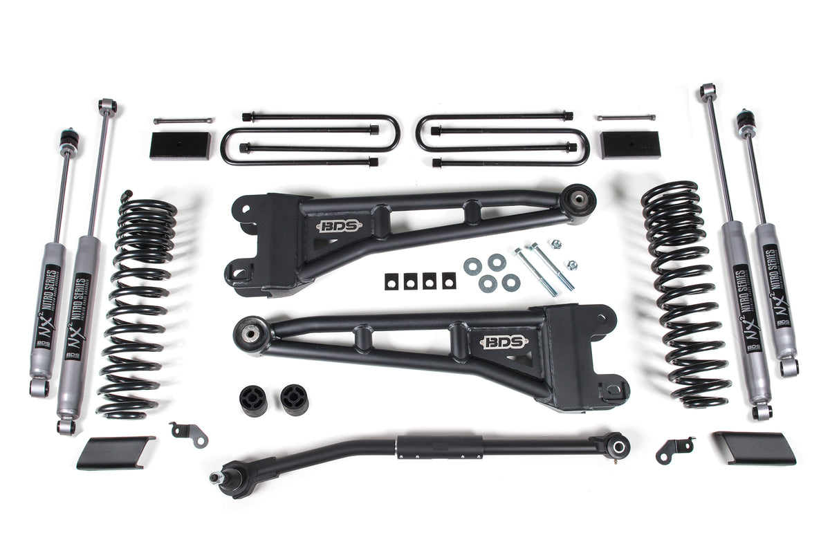 3 Inch Lift Kit w/ Radius Arm Ford F250/F350 Super Duty 20-22 4WD Diesel BDS Suspension