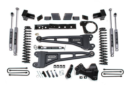7 Inch Lift Kit w/ Radius Arm Ford F350 Super Duty DRW 20-22 4WD Diesel BDS Suspension