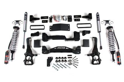 15-20 Ford F-150 4WD 6 Inch Coilover Suspension System, 5 Inch Rear Block, 2.5 Front w/DSC, and 2.5 Rear w/DSC BDS Suspension
