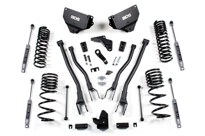 4 Inch Lift Kit w/ 4-Link Ram 2500 14-18 4WD Diesel BDS Suspension