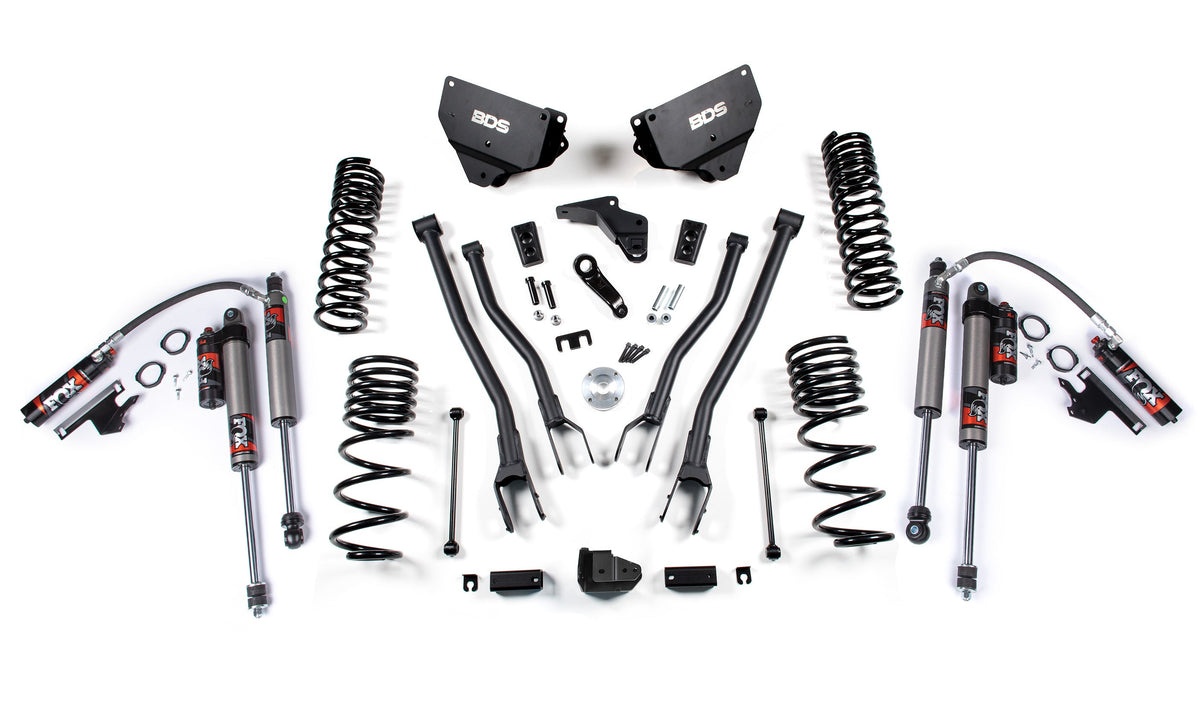 4 Inch Lift Kit w/ 4-Link Ram 2500 14-18 4WD Gas BDS Suspension