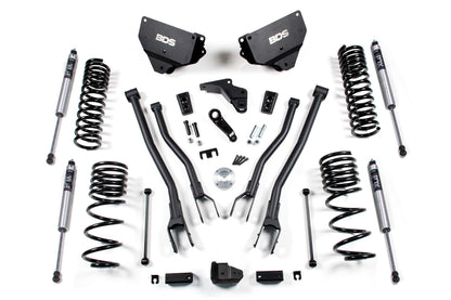 4 Inch Lift Kit w/ 4-Link Ram 2500 14-18 4WD Gas BDS Suspension