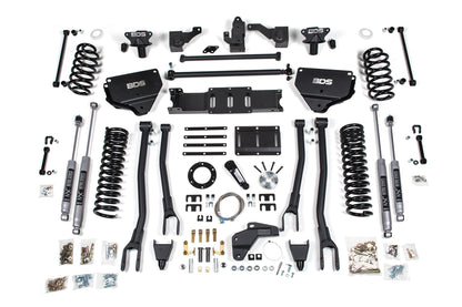 8 Inch Lift Kit w/ 4-Link Ram 2500 14-18 4WD Diesel BDS Suspension