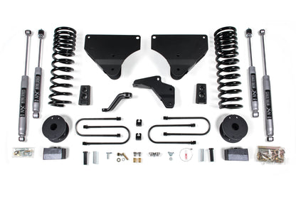 4 Inch Lift Kit Ram 3500 w/ Rear Air Ride 13-18 4WD Gas BDS Suspension