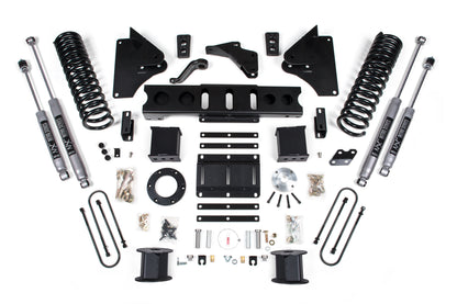 6 Inch Lift Kit Ram 3500 w/ Rear Air Ride 13-18 4WD Diesel 6 Bolt Indexing Ring BDS Suspension