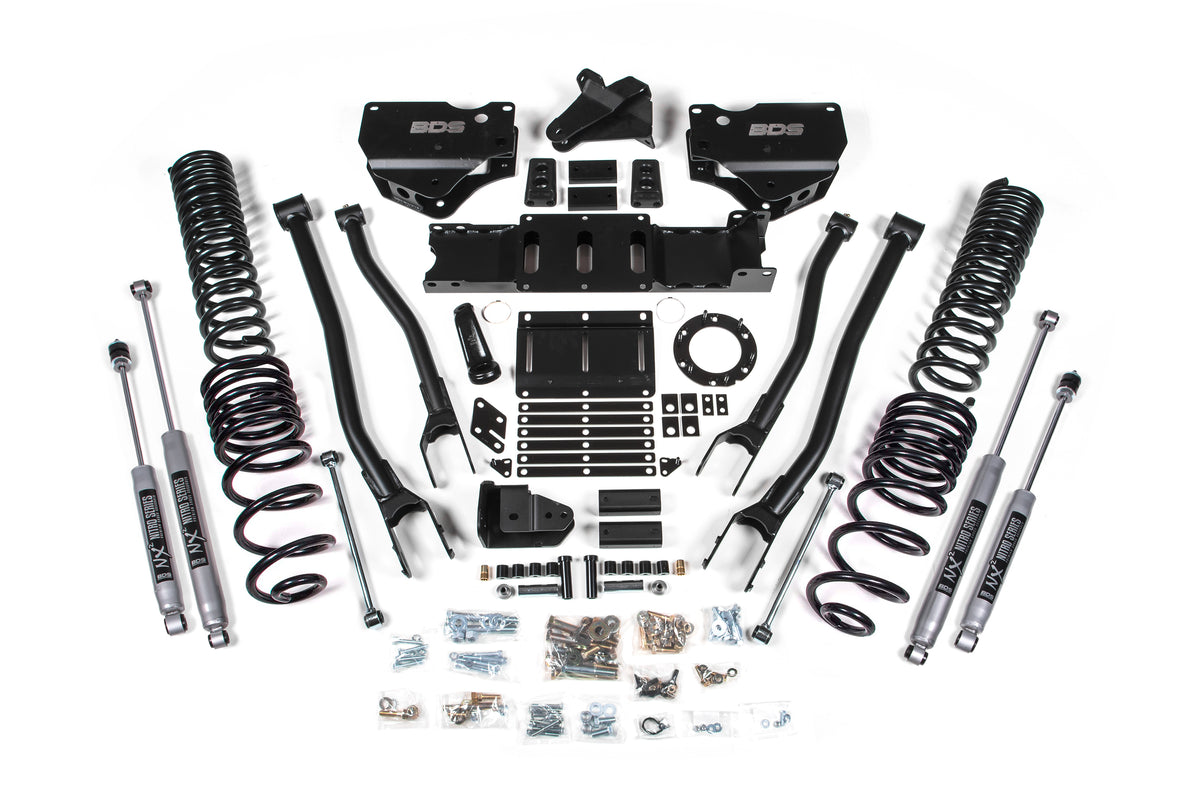 4 Inch Lift Kit w/ 4-Link Ram 2500 19-24 4WD Diesel BDS Suspension