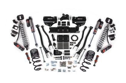 19-24 Ram 2500 4WD 4 Inch 4-Link Suspension Lift Kit, 2.5 Inch Rear, Coil Spring, Diesel - Fox 2.5 Performance Elite Series C/O Front, FOX 2.0 Front Bump, Fox 2.5 Performance Elite Series Rear BDS Suspension