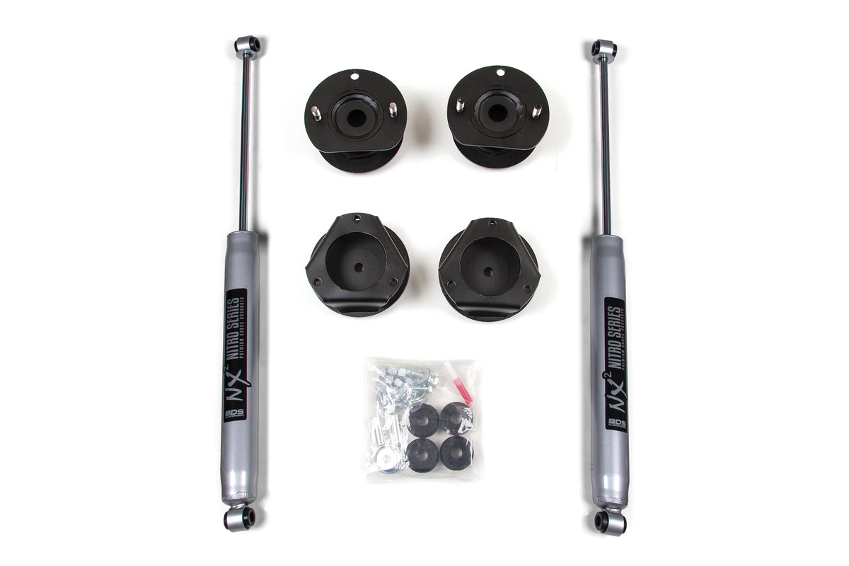 2 Inch Lift Kit Chevy Trailblazer or GMC Envoy 02-09 BDS Suspension