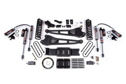 4 Inch Lift Kit w/ Radius Arm Ram 3500 19-23 4WD Gas With Factory Rear Overload Leaf BDS Suspension