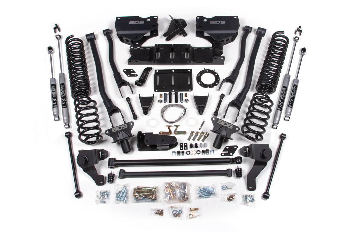8 Inch Lift Kit w/ 4-Link Ram 2500 19-24 4WD Diesel BDS Suspension