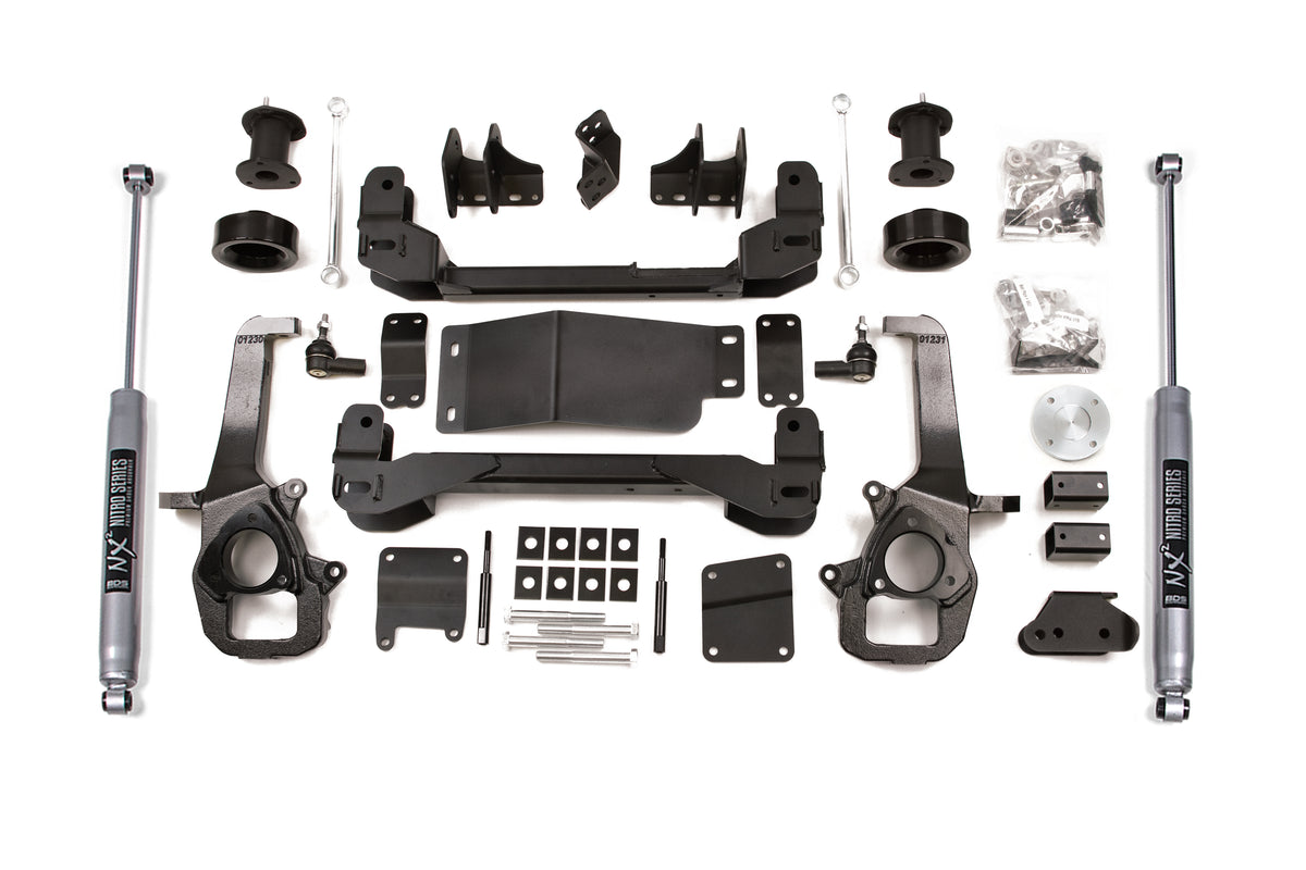 4 Inch Lift Kit Ram 1500 13-18 4WD 3 Inch Coil Spring BDS Suspension