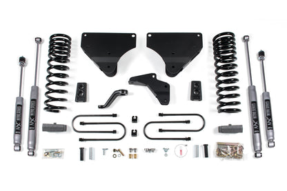 4 Inch Lift Kit Ram 3500 13-18 4WD Gas 2 Inch Block BDS Suspension