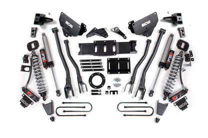 13-18 Ram 3500 4WD 6 Inch 4-Link Suspension Lift Kit, 4 Inch Rear, Block, 6 Bolt Diesel - Fox 2.5 Performance Elite Series C/O Front, Fox 2.5 Performance Elite Series Rear BDS Suspension