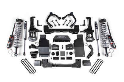 4 Inch Lift Kit FOX 2.5 Performance Elite Coil-Over Chevy Trail Boss or GMC AT4 1500 19-24 4WD Gas BDS Suspension