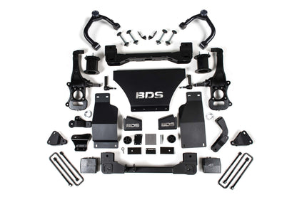 6 Inch Lift Kit Adaptive Ride Control Only Chevy Silverado High Country or GMC Denali 1500 19-24 4WD BDS Suspension