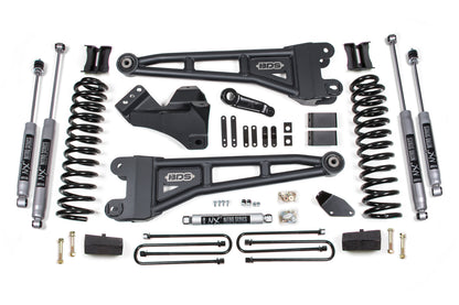 4 Inch Lift Kit w/ Radius Arm Ford F250/F350 Super Duty 05-07 4WD Gas Block Kit BDS Suspension