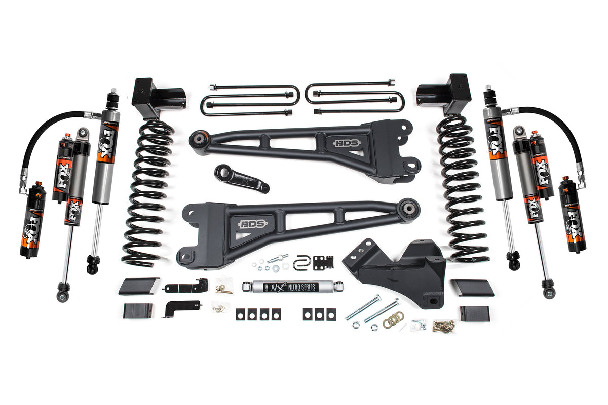 4 Inch Lift Kit w/ Radius Arm Ford F350 Super Duty DRW 20-22 4WD Diesel BDS Suspension