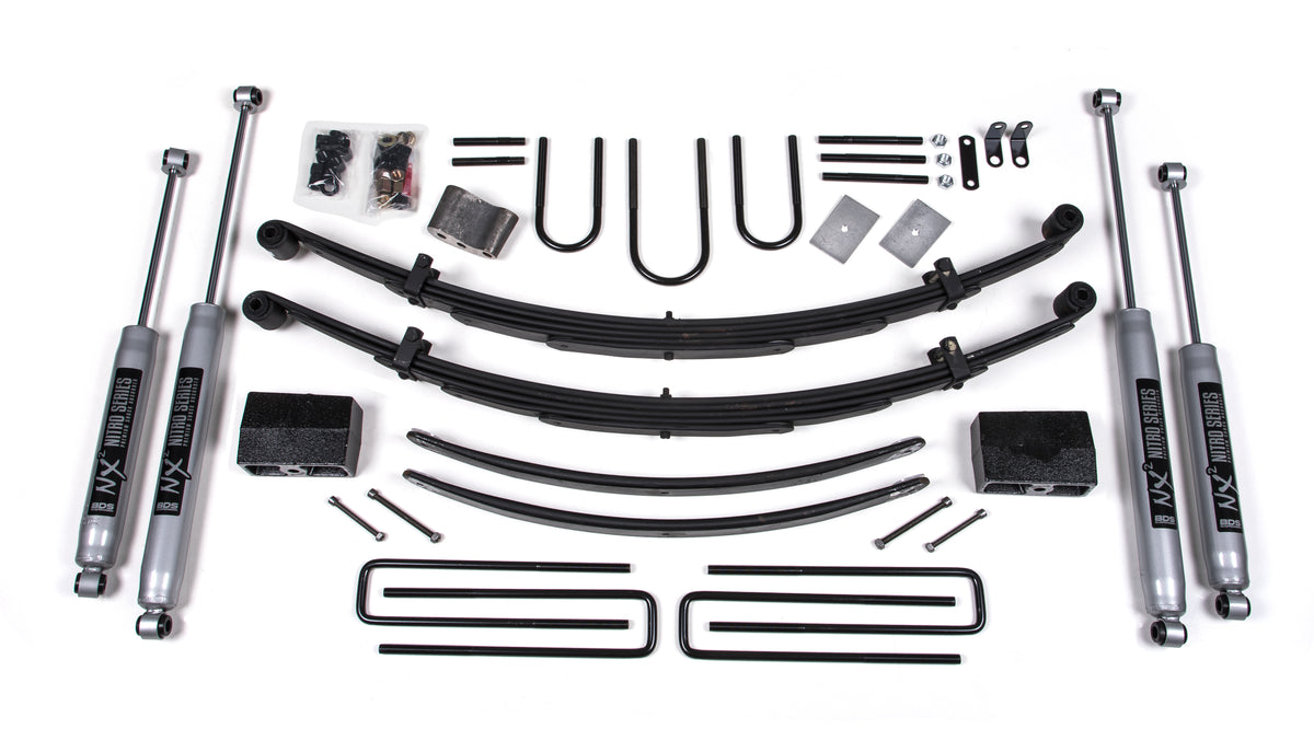 5 Inch Lift Kit Dodge W100/W200 69-73 4WD BDS Suspension