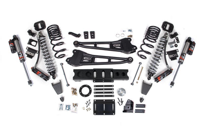 14-18 Ram 2500 4WD 6 Inch Radius Arm Suspension Lift Kit, 4.5 Inch Rear, Coil Spring, Diesel - Fox 2.5 Performance Elite Series C/O Front, Fox 2.5 Performance Elite Series Rear BDS Suspension