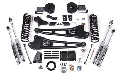 5.5 Inch Lift Kit w/ Radius Arm Ram 2500 w/ Rear Air Ride 14-18 4WD Gas BDS Suspension