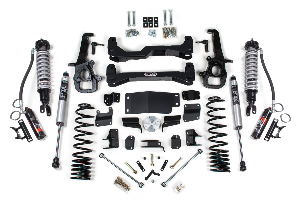 4 Inch Lift Kit FOX 2.5 Performance Elite Coil-Over Ram 1500 19-24 4WD Fox 2.5 Performance Elite BDS Suspension