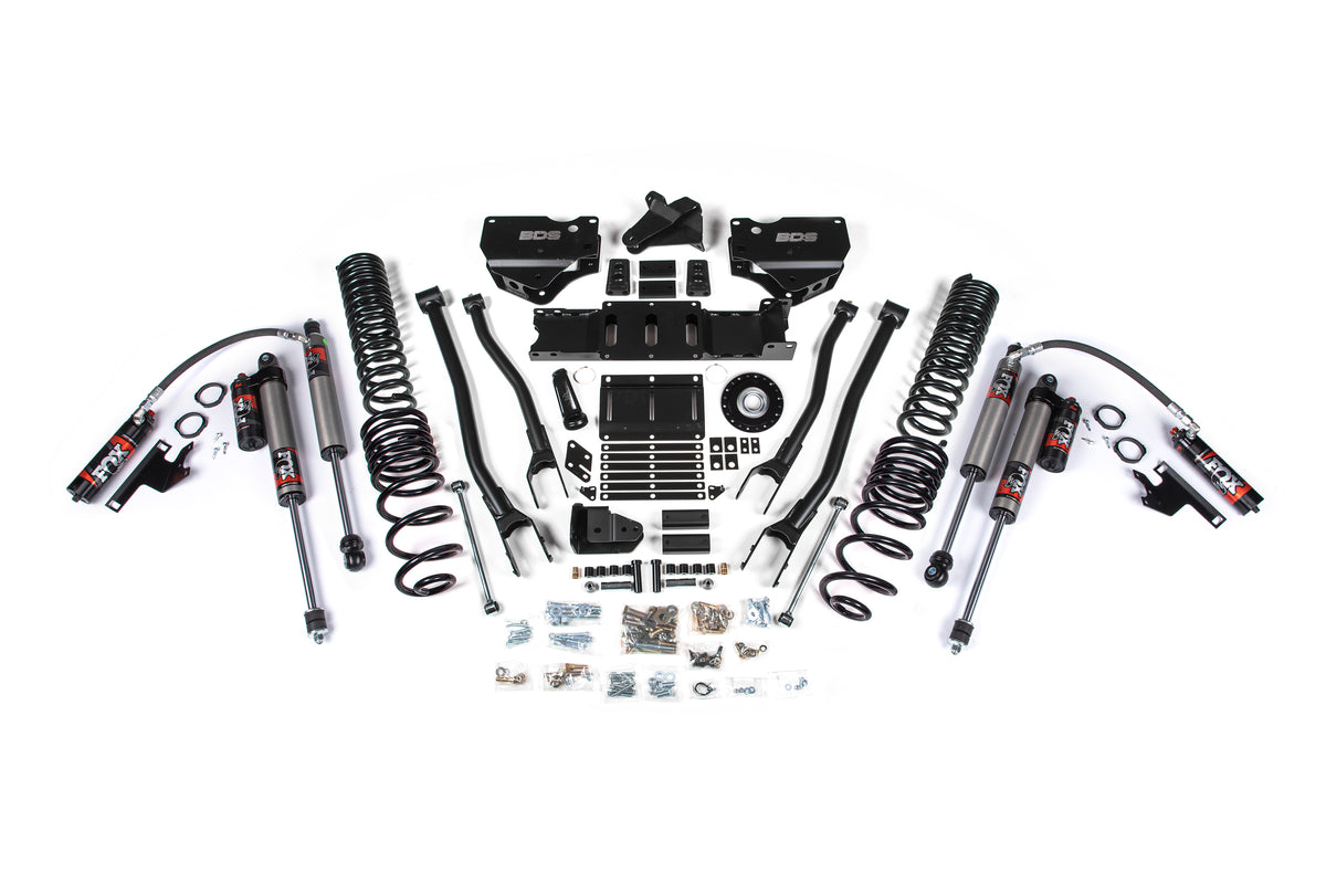 2025 Ram 2500 4WD (Diesel) 6 Inch 4-Link Suspension Lift Kit, 4.5 Inch Rear Lift, Coil Spring BDS Suspension