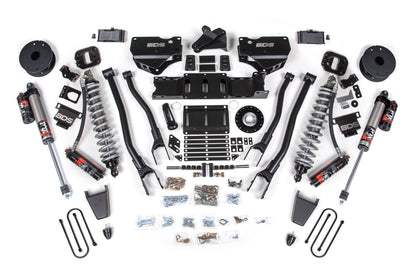 25-26 Ram 3500 (Diesel) 4 Inch 4-Link Suspension Lift Kit W/ Indexing Ring, 3 Inch Rear Lift, Block W/ OE Air Assist BDS Suspension