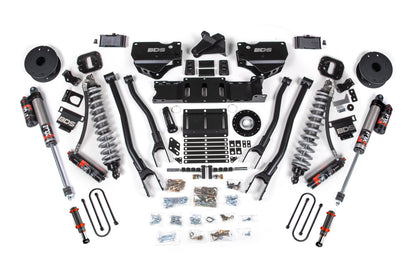 25-26 Ram 3500 (Diesel) 4 Inch 4-Link Suspension Lift Kit W/ Indexing Ring, 3 Inch Rear Lift, Block W/ OE Air Assist BDS Suspension