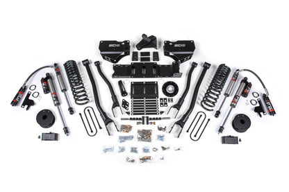 25-26 Ram 3500 (Gas) 4 Inch 4-Link Suspension Lift Kit W/ Indexing Ring, 3 Inch Rear Lift, OE Air Bag BDS Suspension