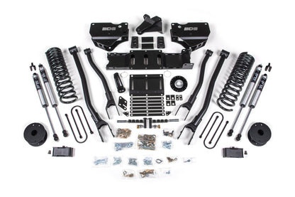 25-26 Ram 3500 (Gas) 4 Inch 4-Link Suspension Lift Kit W/ Indexing Ring, 3 Inch Rear Lift, OE Air Bag BDS Suspension