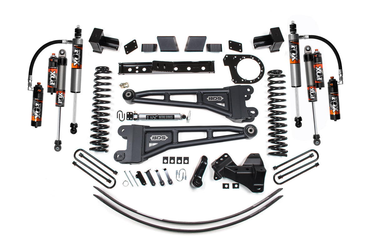 7 Inch Lift Kit w/ Radius Arm Ford F350 Super Duty DRW 20-22 4WD Diesel BDS Suspension
