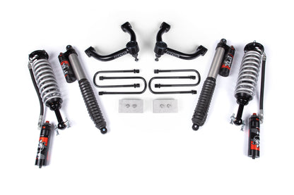 21-25 Ford F-150 3 Inch Suspension Lift Kit, Incl/ Sensor UCAs - Fox 2.5 Performance Elite Series C/O Front, Fox 2.0 IFP Performance Elite Series Rear Shocks BDS Suspension