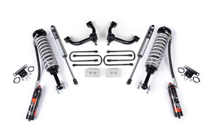 21-25 Ford F-150 3 Inch Suspension Lift Kit, Incl/ Sensor UCAs - Fox 2.5 Performance Elite Series C/O Front, Fox 2.0 IFP Performance Series Rear Shocks BDS Suspension