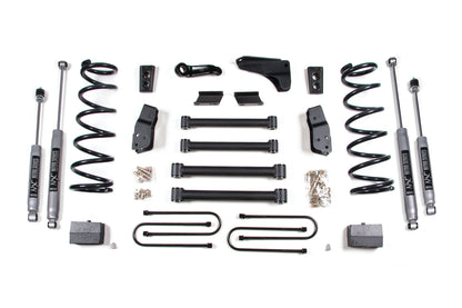 6 Inch Lift Kit Dodge Ram 1500 Mega Cab 06-07 4WD Leaf Springs 4 Inch Axle BDS Suspension