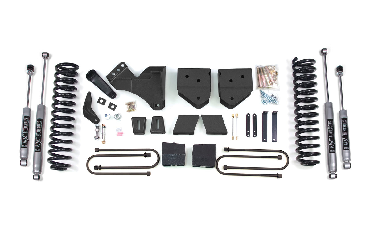 6 Inch Lift Kit Ford F250/F350 Super Duty 05-07 4WD Diesel 5 Inch Block Without Overload BDS Suspension