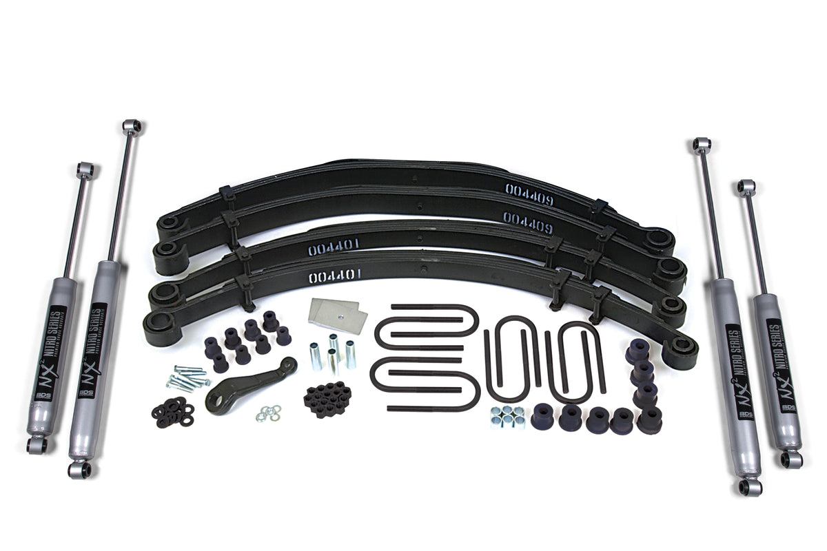 4 Inch Lift Kit Jeep CJ5/CJ7 76-81 BDS Suspension