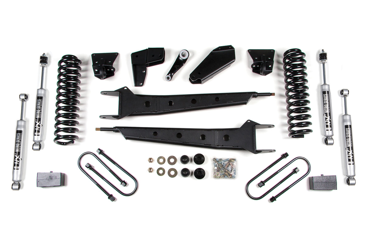 4 Inch Lift Kit w/ Radius Arm Ford F100/F150 80-96 4WD NX2 Nitro BDS Suspension