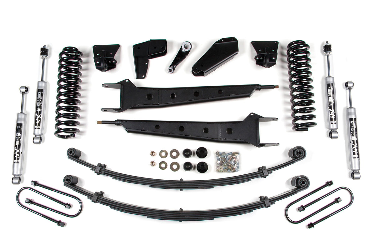 4 Inch Lift Kit w/ Radius Arm Ford F100/F150 80-96 4WD NX2 Nitro BDS Suspension